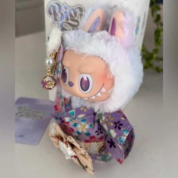 Labubu Plush Doll “LUCK” Pop Mart's The BIG ENERGY Series in CUSTOM OUTFIT~NWB - Picture 8 of 11